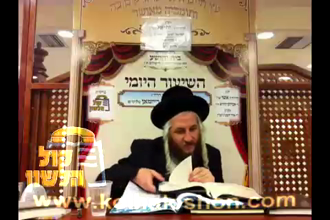 Harav Menashe Yisrael Reizman,